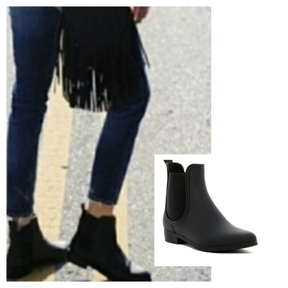 Jeffrey Campbell Forecast Chelsea Rain Boots